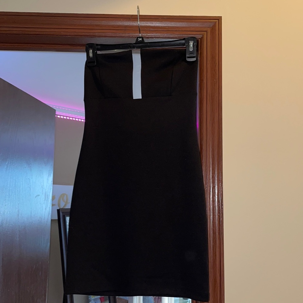 Short black dress